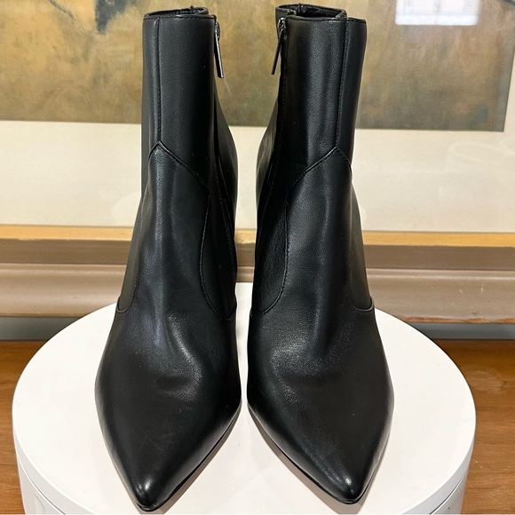🌸VINCE CAMUTO🌸 Azentela Black Leather Bootie Size: 11M - Picture 5 of 14